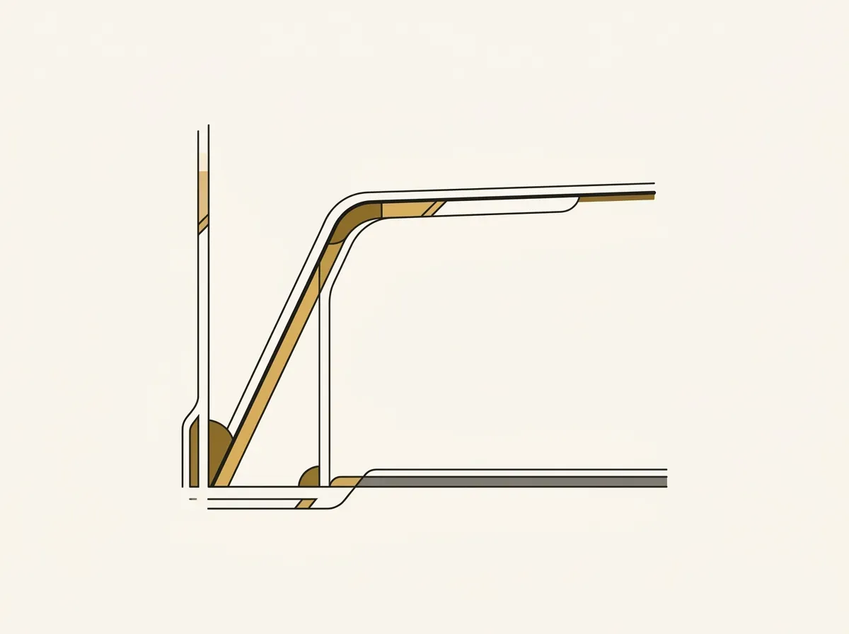 A simple line graph illustrating the principle of diminishing returns, where initial gains are large but level off quickly.