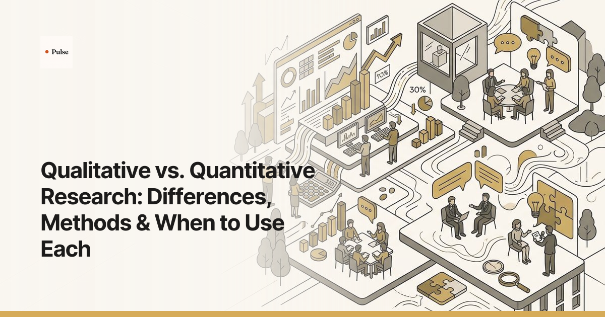Qualitative vs. Quantitative Research: Differences, Methods & When to Use Each
