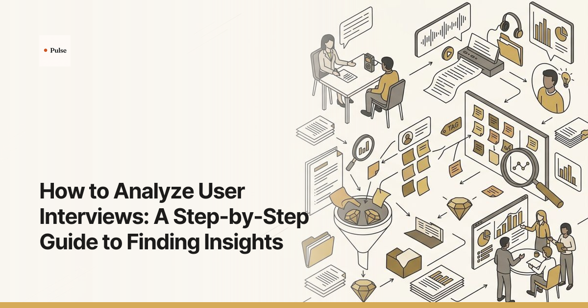 How to Analyze User Interviews: A Step-by-Step Guide to Finding Insights