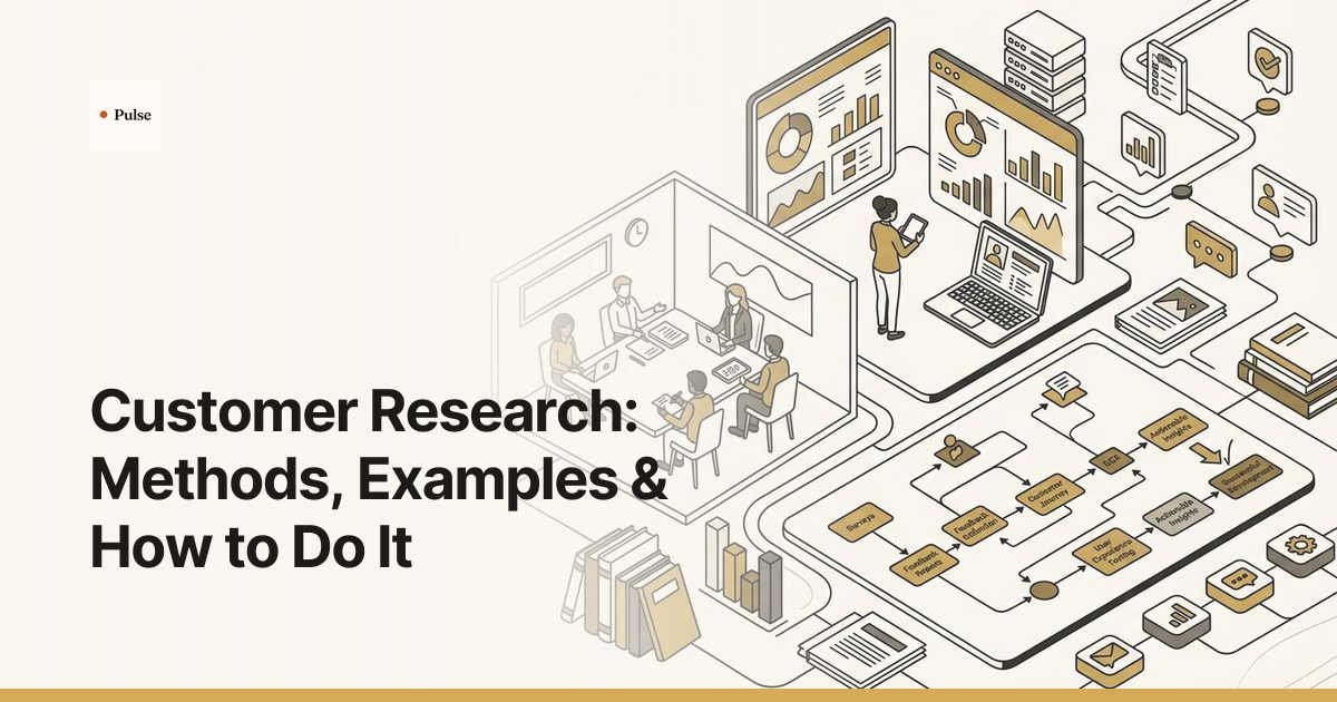 Customer Research: Methods, Examples & How to Do It
